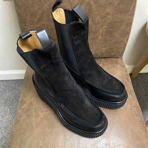 Rag and bone New York 39.5 European sloane suede and leather